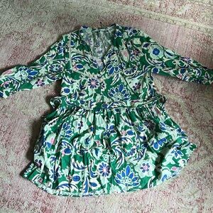 Zara Green Summer Dress